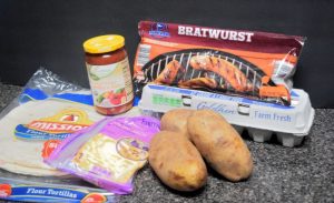 Breakfast burritos are an easy meal for camping | Camping Food: Meal Plan, Recipes, & Tips for a Weekend Campout | Everything you need to cook great food on your next campout; menu, printable grocery list, recipes, etc.