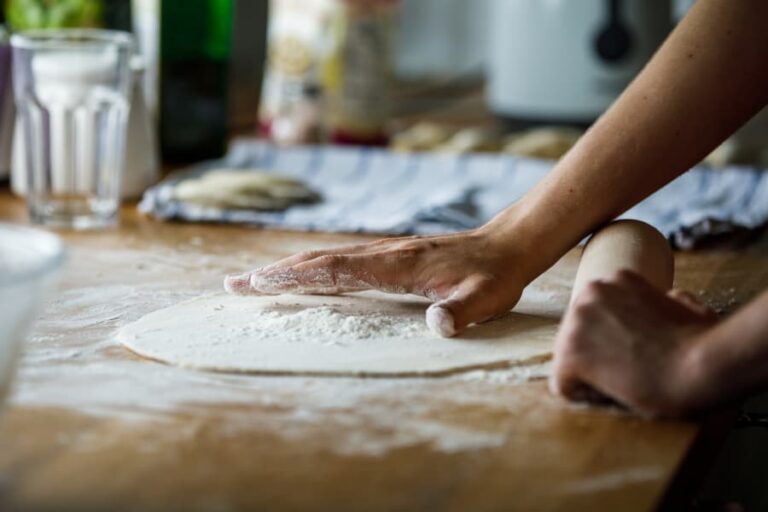 How to Make Flatbread Pizza Dough (no yeast crust recipe)