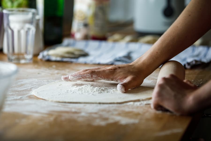 flatbread dough no yeast