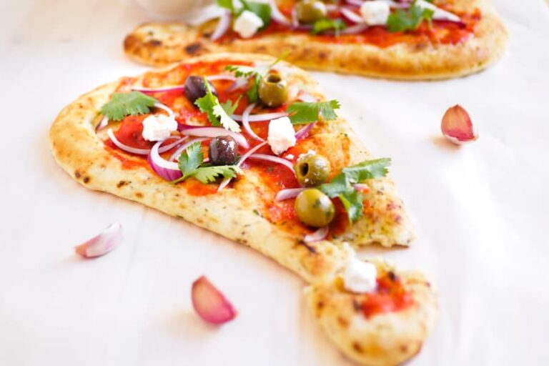 How to Make Flatbread Pizza Dough (no yeast crust recipe)