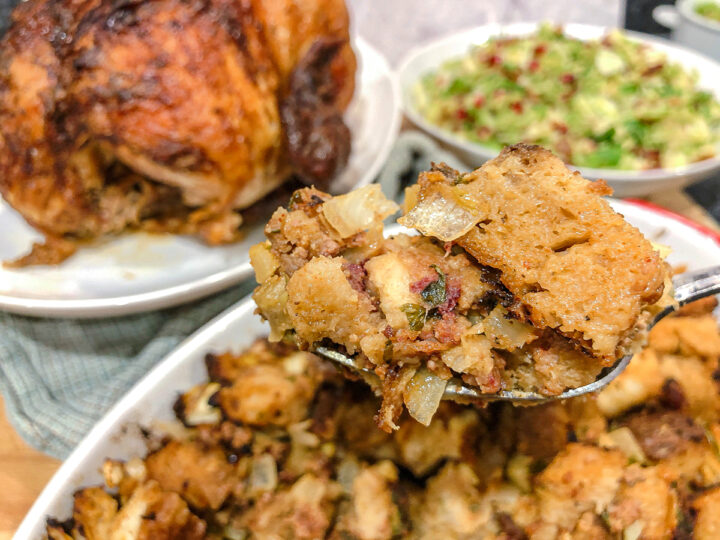 chorizo sourdough stuffing