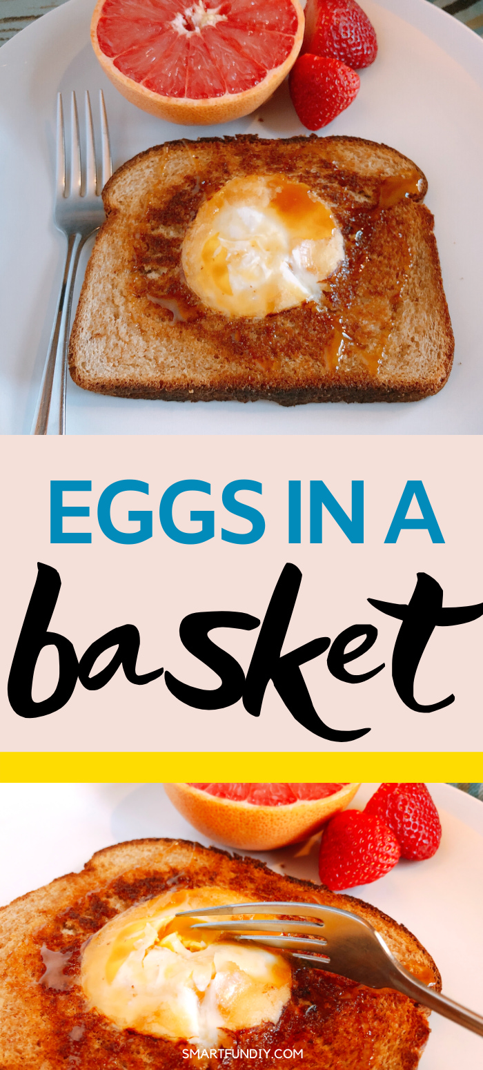 How to Make Eggs in a Basket (at home and while camping)
