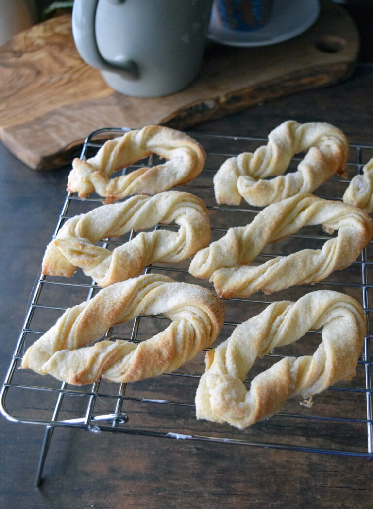 German Sour Cream Twists My Grandmother’s Sugar & Yeast Cookies