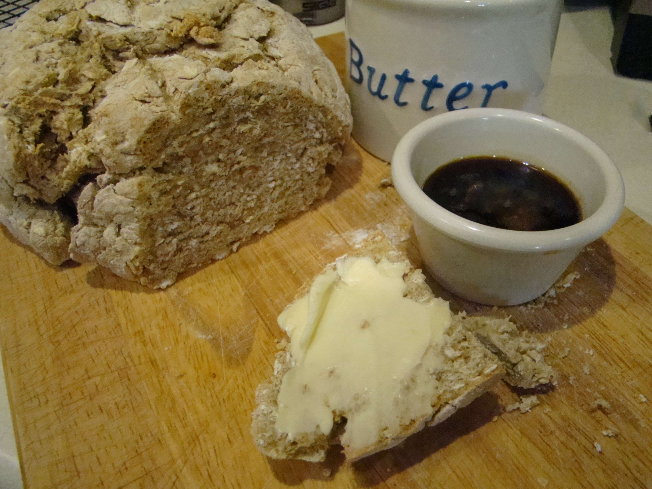 Irish Soda Bread with Guinness Dipping Sauce