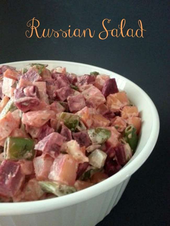 Russian Salad - Russian Potato Salad