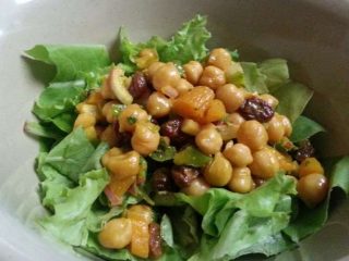 Sweet and Curried Chickpea Salad