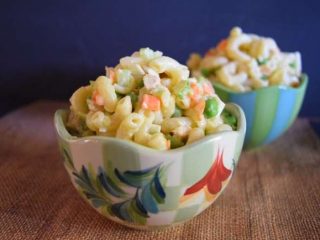 Hawaiian Plate Lunch Macaroni Salad