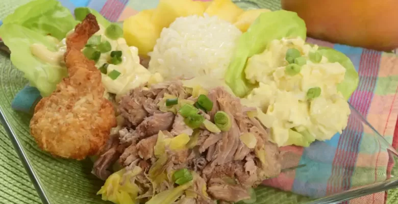 Kalua Pork plate lunch