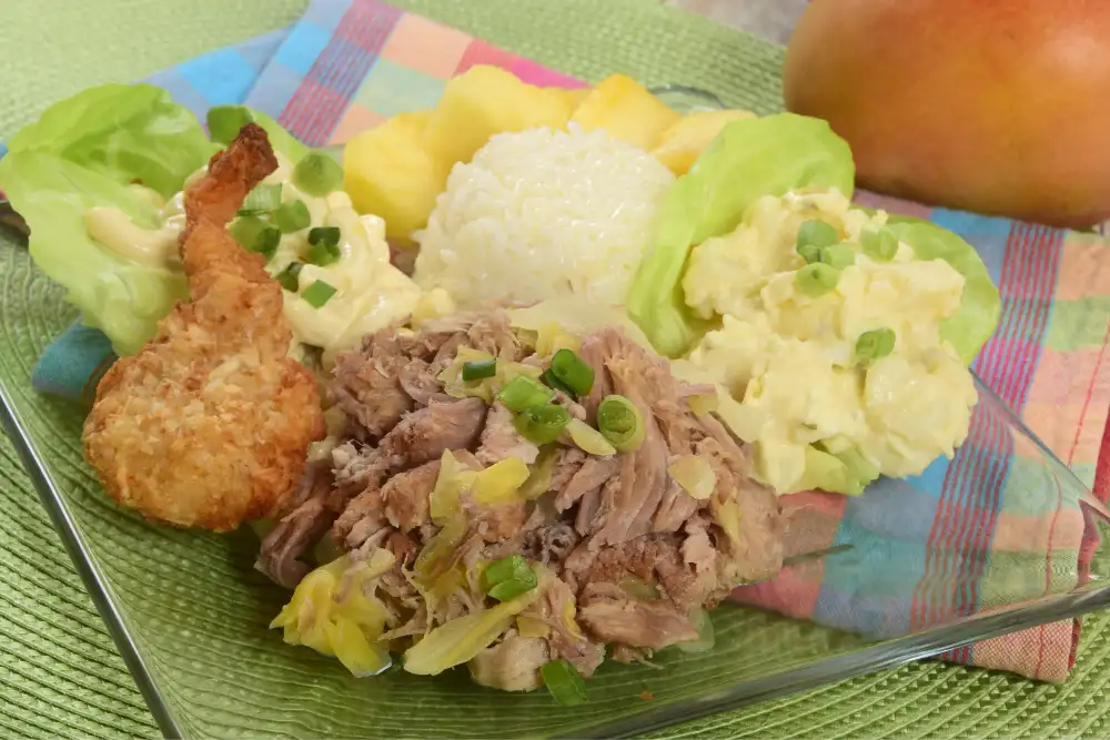 Kalua Pork plate lunch