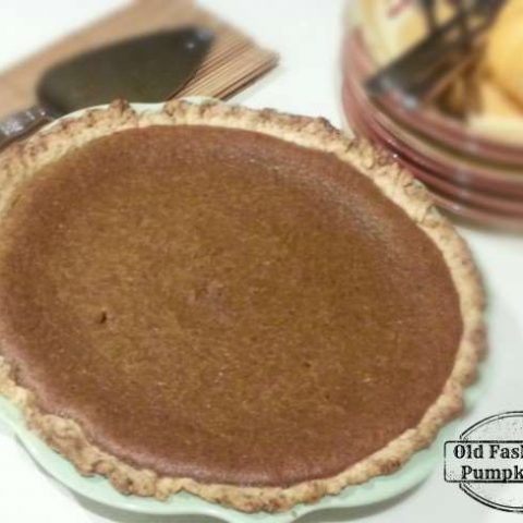 Homemade Pumpkin Pie from Little Family Adventure