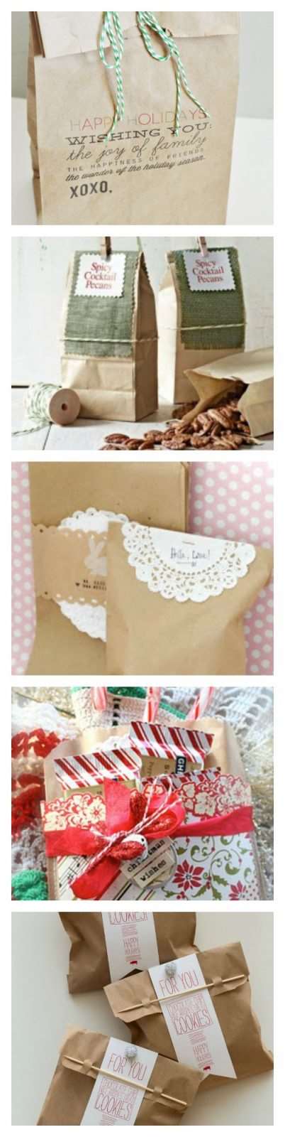 Homemade Food Gift Packaging: 5 Ways to Dress Up a Brown Bag