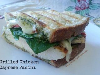 Grilled Chicken Caprese Panini