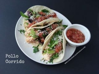 Pollo Corrido (Fast Chicken Tacos)