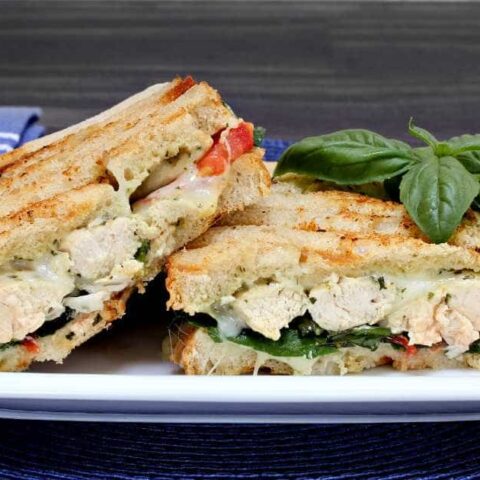 Grilled Chicken Caprese Panini