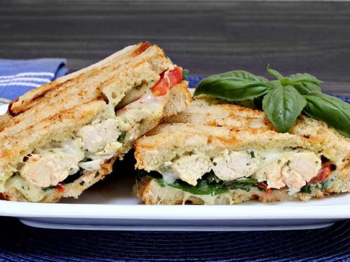 Grilled Chicken Caprese Panini