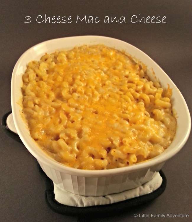 3 Cheese Macaroni and Cheese