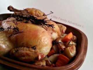 Roast Chicken in a Clay Pot
