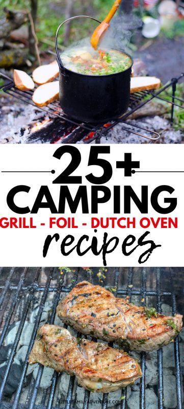 camping recipes pin