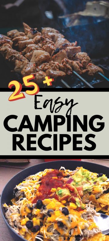 camping food recipes pin