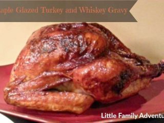 Maple Glazed Turkey and Whiskey Gravy