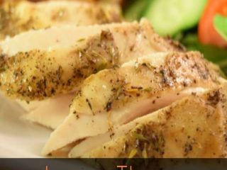 Lemon Thyme Crockpot Chicken