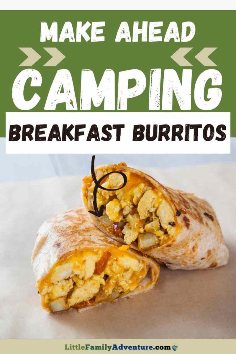 camping breakfast burrittos