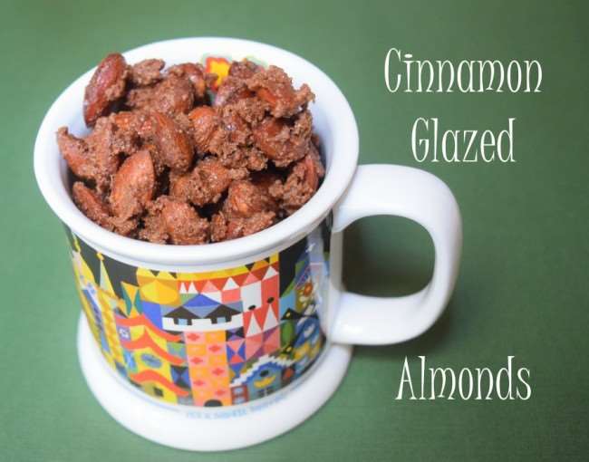 Mug with Cinnamon Glazed Almonds - A Disney Parks Favorite