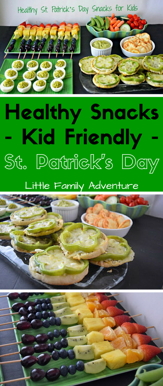 Celebrate St. Patrick's Day with Healthy Snacks that kids will love. We have the easy appetizer recipes for you, PLUS tips to save you money too! #ad