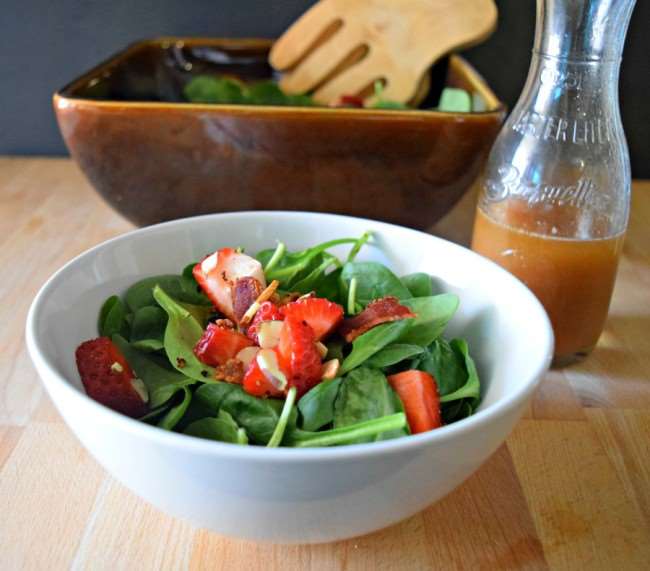 Spinach Salad with Bacon 