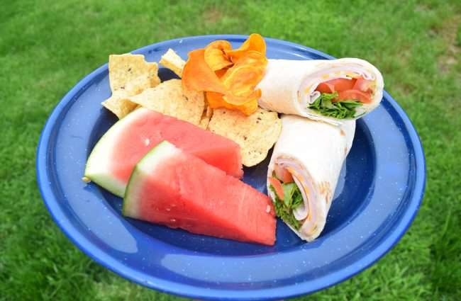 Tortilla Wraps lunch