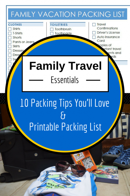 Family Vacation Travel Essentials