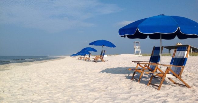 Gulf State Park Beach