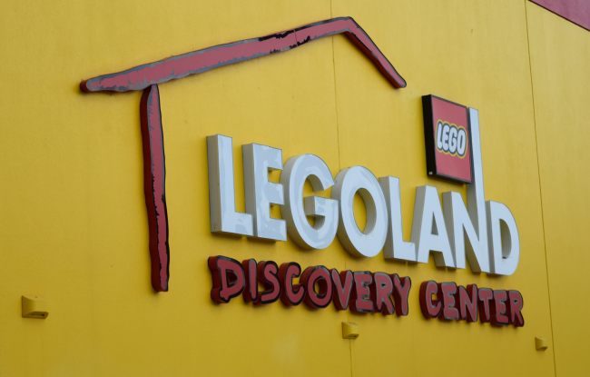 LEGOLAND Discovery Center sign