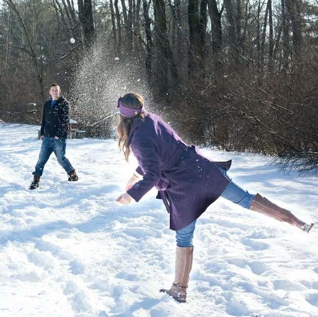 snowball fight