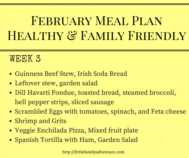 healthy meal plan for family of 3
