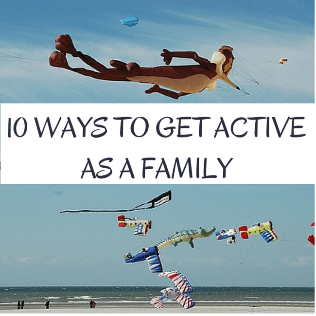 Spring is here! Now is the perfect time to get out and enjoy the warmer weather. Here are 10 Ways to get Active as a Family and a printable calendar for April