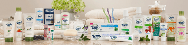 Live a Healthier Life with Tom’s of Maine