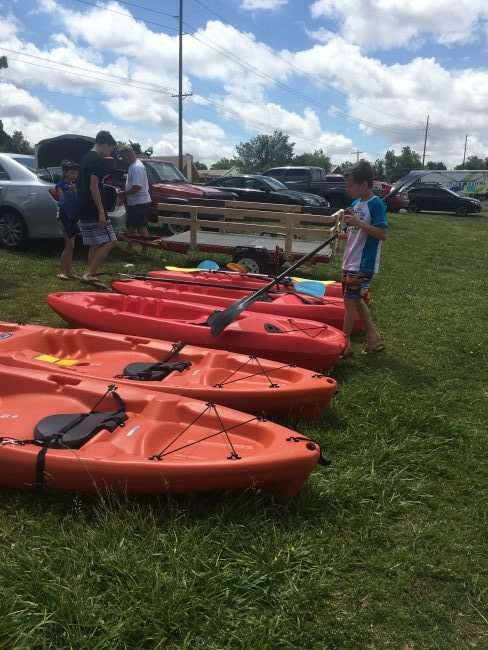 Kayaking in OKC - Stinchcomb Wildlife Refuge