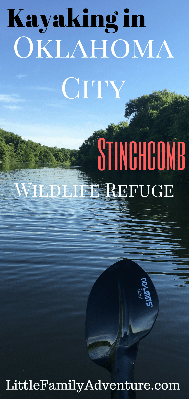 Kayaking in OKC - Stinchcomb Wildlife Refuge