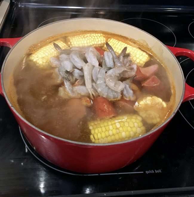 Low Country Boil - Perfect for Large Cookouts or a Family Campout