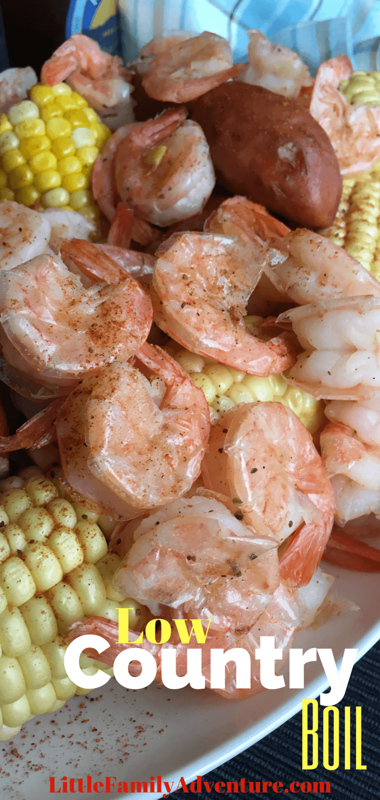 Low Country Boil - Perfect for Large Cookouts or a Family Campout