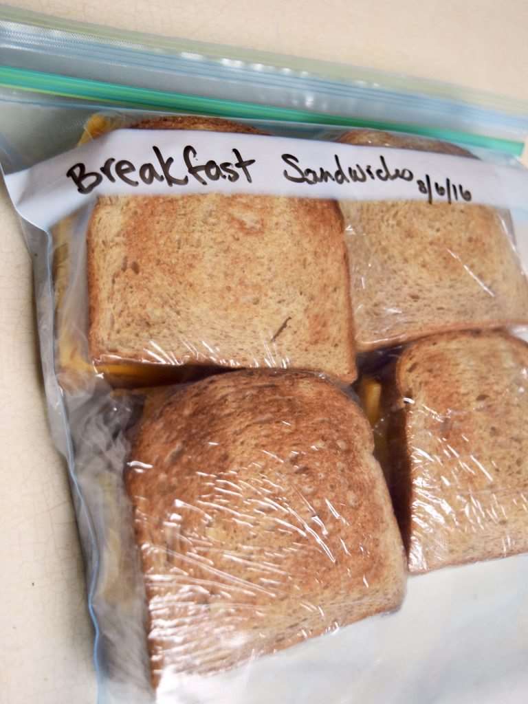 Easy, Make Ahead Freezer Breakfast Sandwiches
