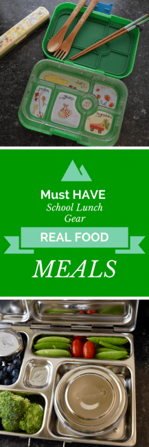 School Lunch Box and Gear
