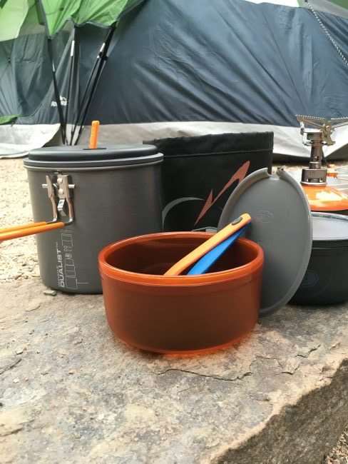 Gear Review - GSI Outdoors Pinnacle Dualist Complete - When you want a lightweight cooking solution for camping or hiking, this canister stove is the answer