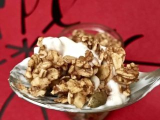 Gluten Free Pumpkin Spiced Granola Parfaits