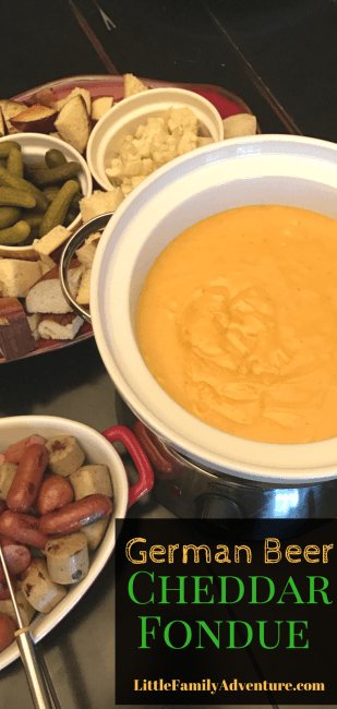 cheddar cheese fondue