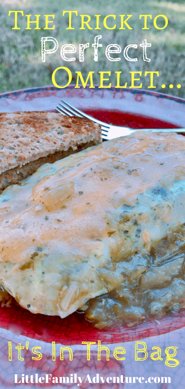 Create the Perfect Omelette in a Bag – I’ll Show You How - When you boil eggs in a silicone bag, you get a perfect omelet every time. Get my recipe for the cooktop and camping. #campingrecipe #breakfast #omelet