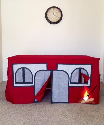 This is the BEST Indoor Camping Playhouse for Kids Anywhere