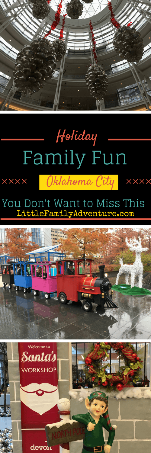 Holiday fun things to do in Oklahoma City - Here are just a few reasons who you need to head downtown in December for your family for some holiday cheer and fun