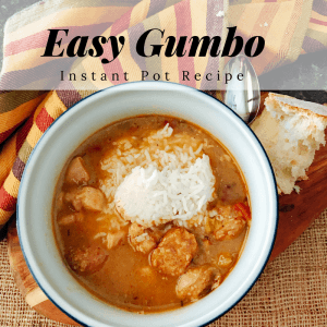 Easy Gumbo Recipe - This Instant Pot Pressure cooker version is so simple to make. I also share the secret to getting the roux perfect every time